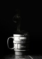 Morning Lens - camera lens coffee mug