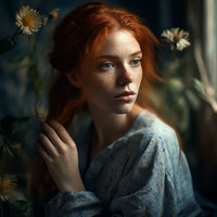 MidjourneyAccount12_a_beautiful_girl_holds_a_flower_to_her_face_a6e34c95-b97e-40ff-9c56-1e0149abecb1
