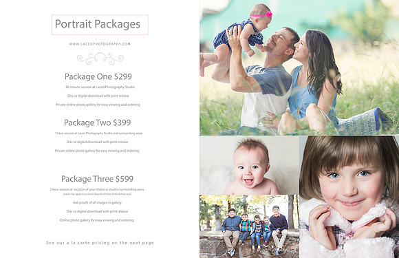 2017 portrait pricing