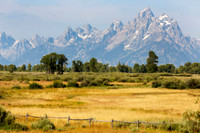 Grand Tetons mountain range