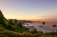 Brookings, Oregon Seaside Cliff view