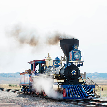 Old steam engine
