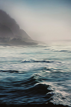 Oregon Coast - ocean waves