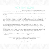 A. signed release